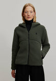 Fleecejacke ALCEA dark khaki | recolution