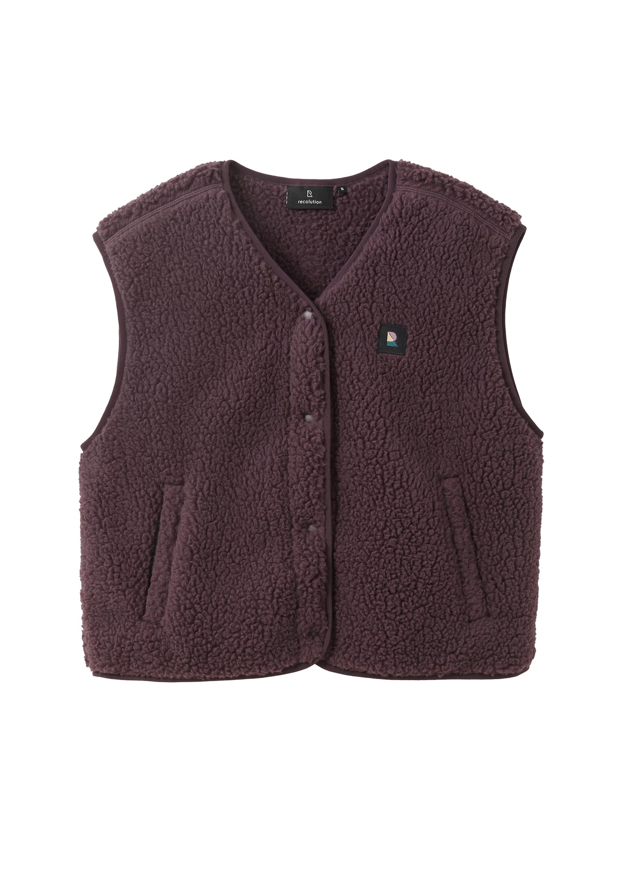 Weste FARGESIA dark grape | recolution