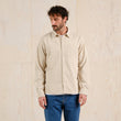 Shirt Varberg Corduroy Oat White | DEDICATED