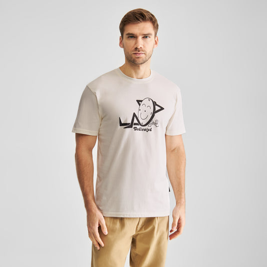 T-shirt Stockholm Time Off-White | DEDICATED