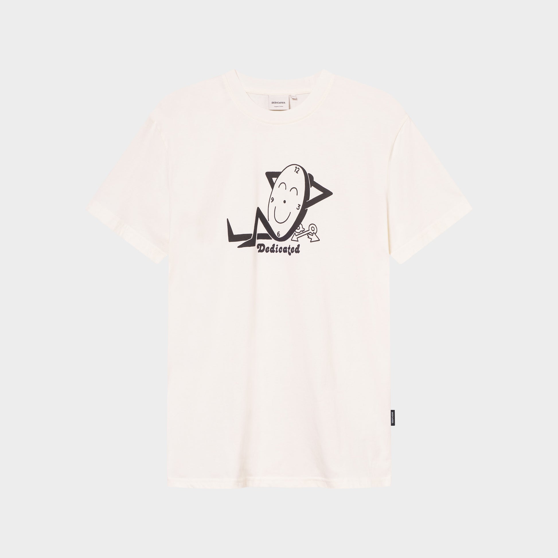 T-shirt Stockholm Time Off-White | DEDICATED