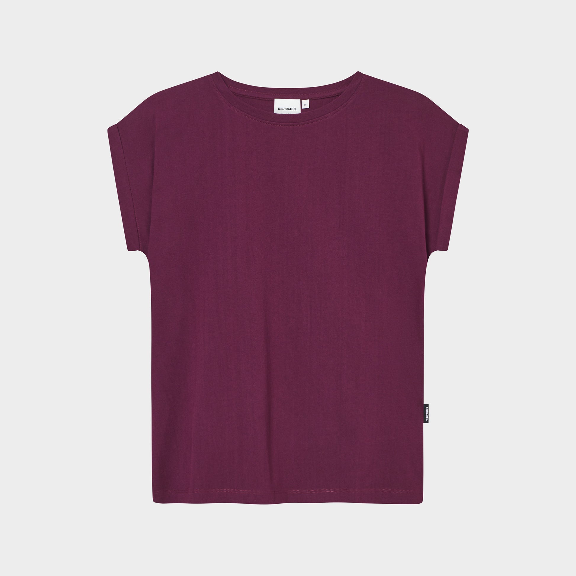 T-shirt Visby Base Fig Red | DEDICATED