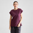 T-shirt Visby Base Fig Red | DEDICATED