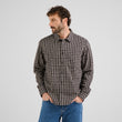 Shirt Rute Flannel Check Black | DEDICATED