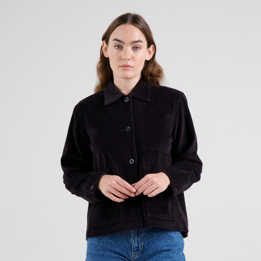 Jacket Stiby Corduroy Black | DEDICATED