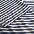 T-shirt Stockholm Stripes Insignia Blue | DEDICATED