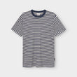 T-shirt Stockholm Stripes Insignia Blue | DEDICATED