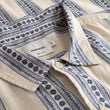 Hemd Brantevik Floral Stripe Blue | DEDICATED