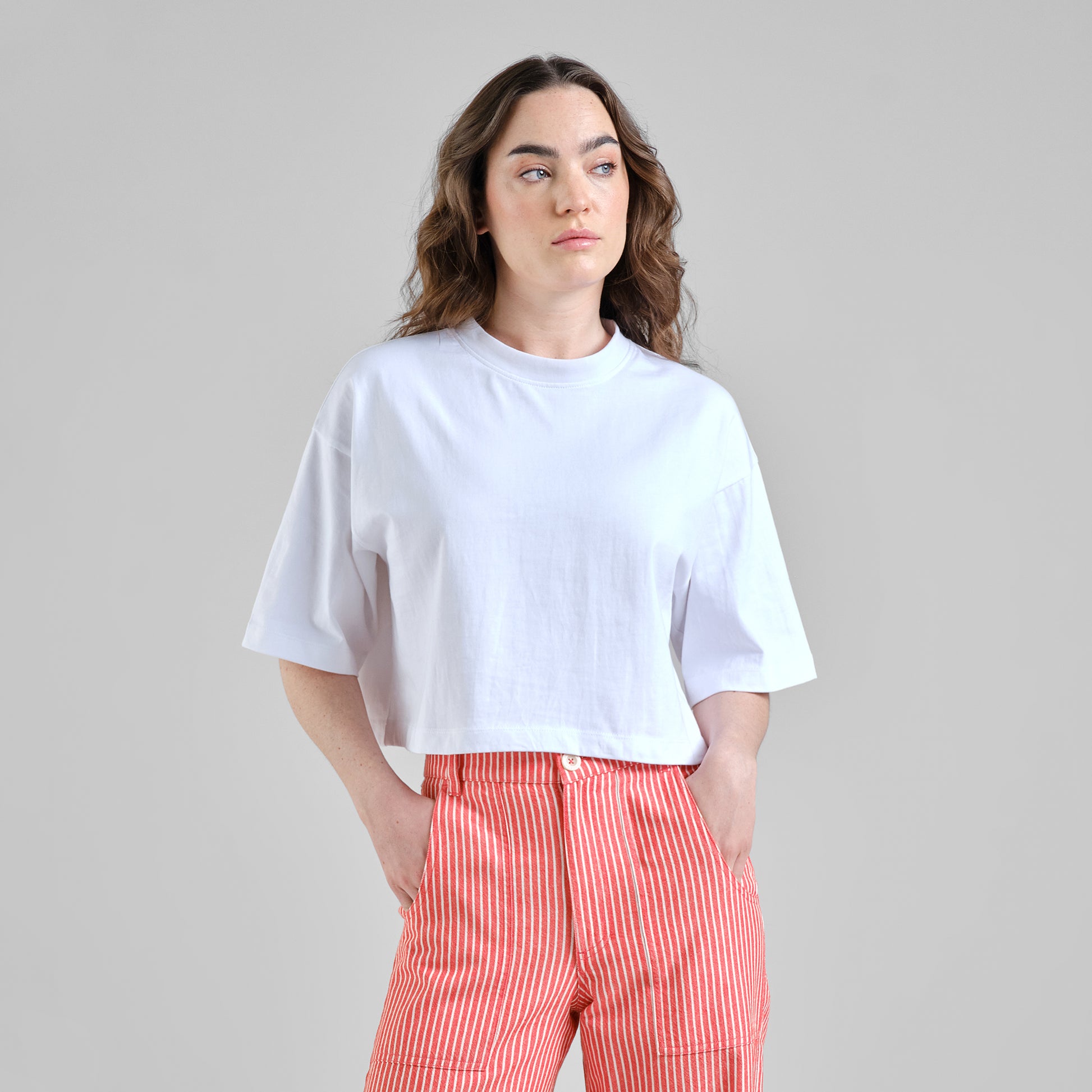 T-shirt Ljusdal White | DEDICATED