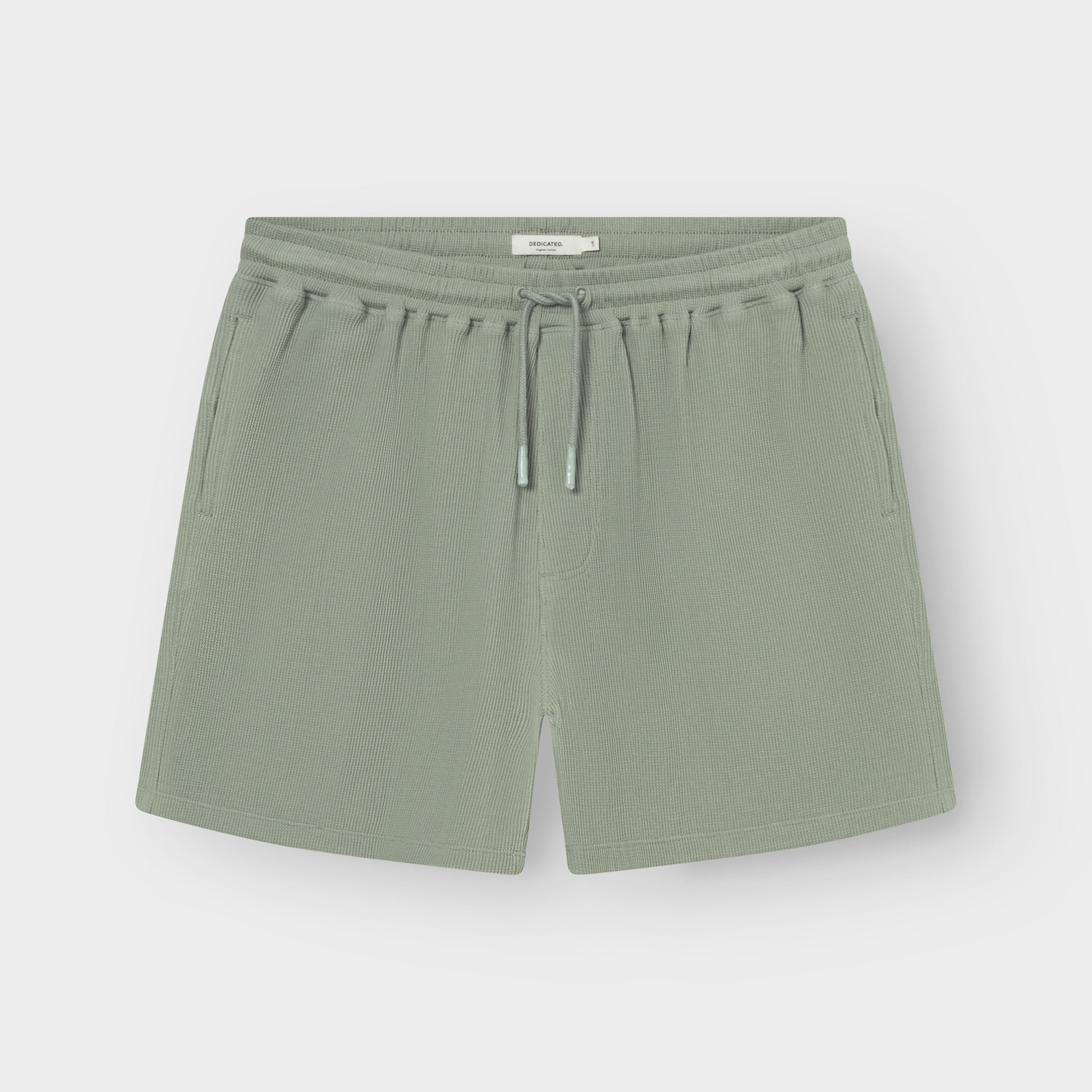 Shorts Essingen Waffle Iceberg Green | DEDICATED