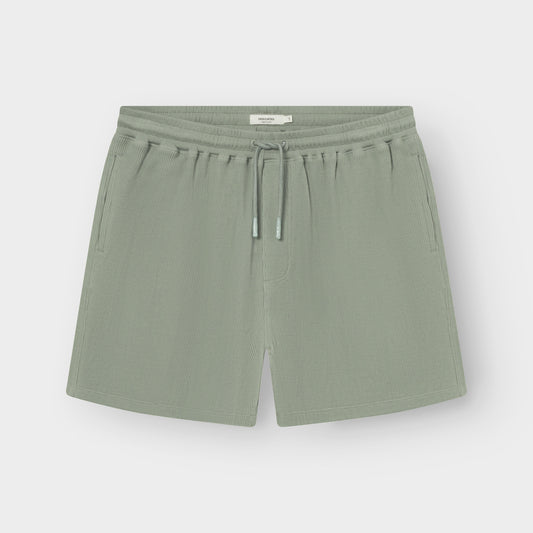 Shorts Essingen Waffle Iceberg Green | DEDICATED