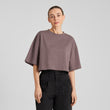 T-shirt Ljusdal Sparrow Brown | DEDICATED