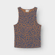 Rib Top Valdermarsvik Leopard Light Brown | DEDICATED