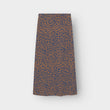 Rock Rib Skirt Kvarnvik Leopard Light Brown | DEDICATED