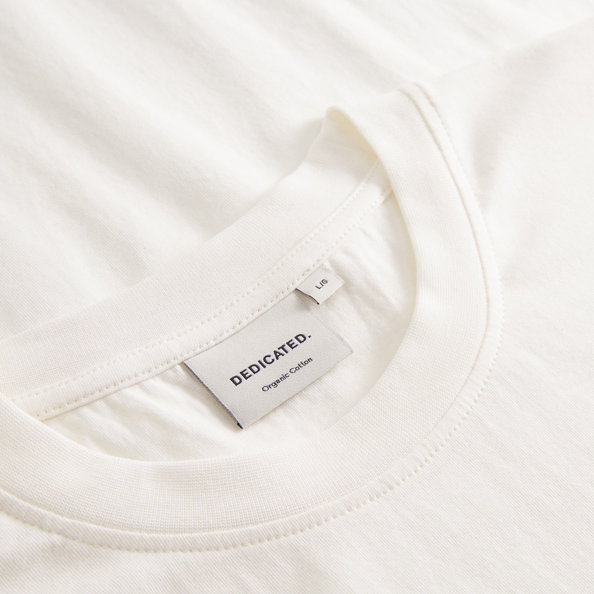 T-shirt Stockholm Support Line Wave Off-White | DEDICATED