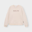 Sweatshirt Ystad Self Love Club EMB Oat White | DEDICATED