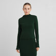 Rib Top Ryd Dark Green | DEDICATED
