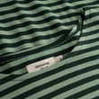 Top Humledal Stripes Dark Green/Granite Green | DEDICATED