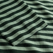 Top Humledal Stripes Dark Green/Granite Green | DEDICATED