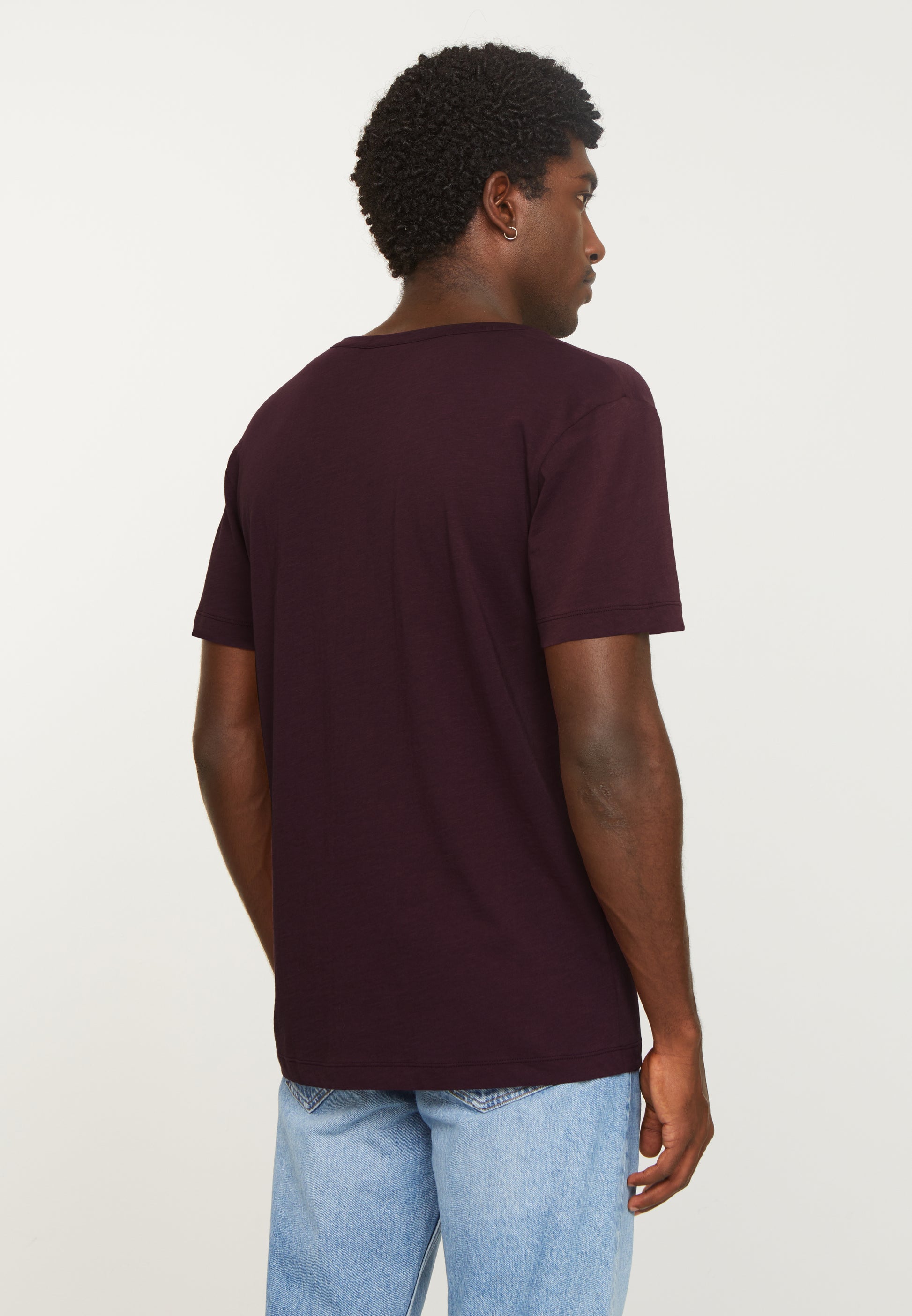 T-Shirt BAY dark plum | recolution