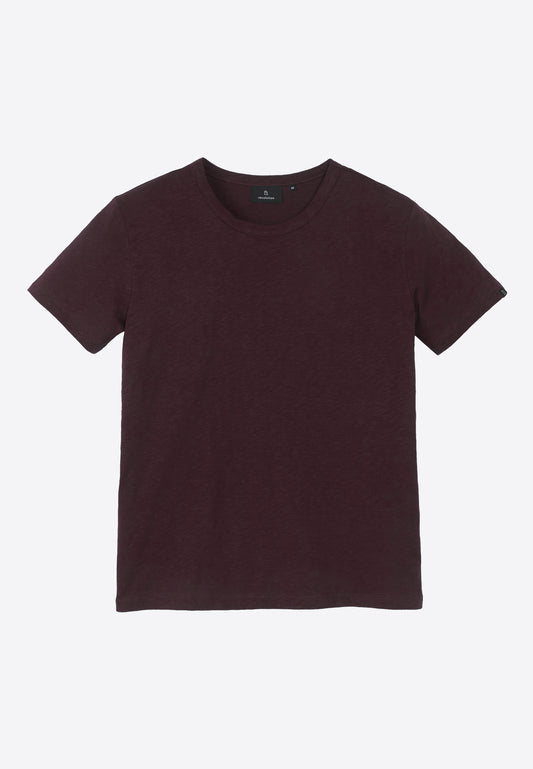 T-Shirt BAY dark plum | recolution