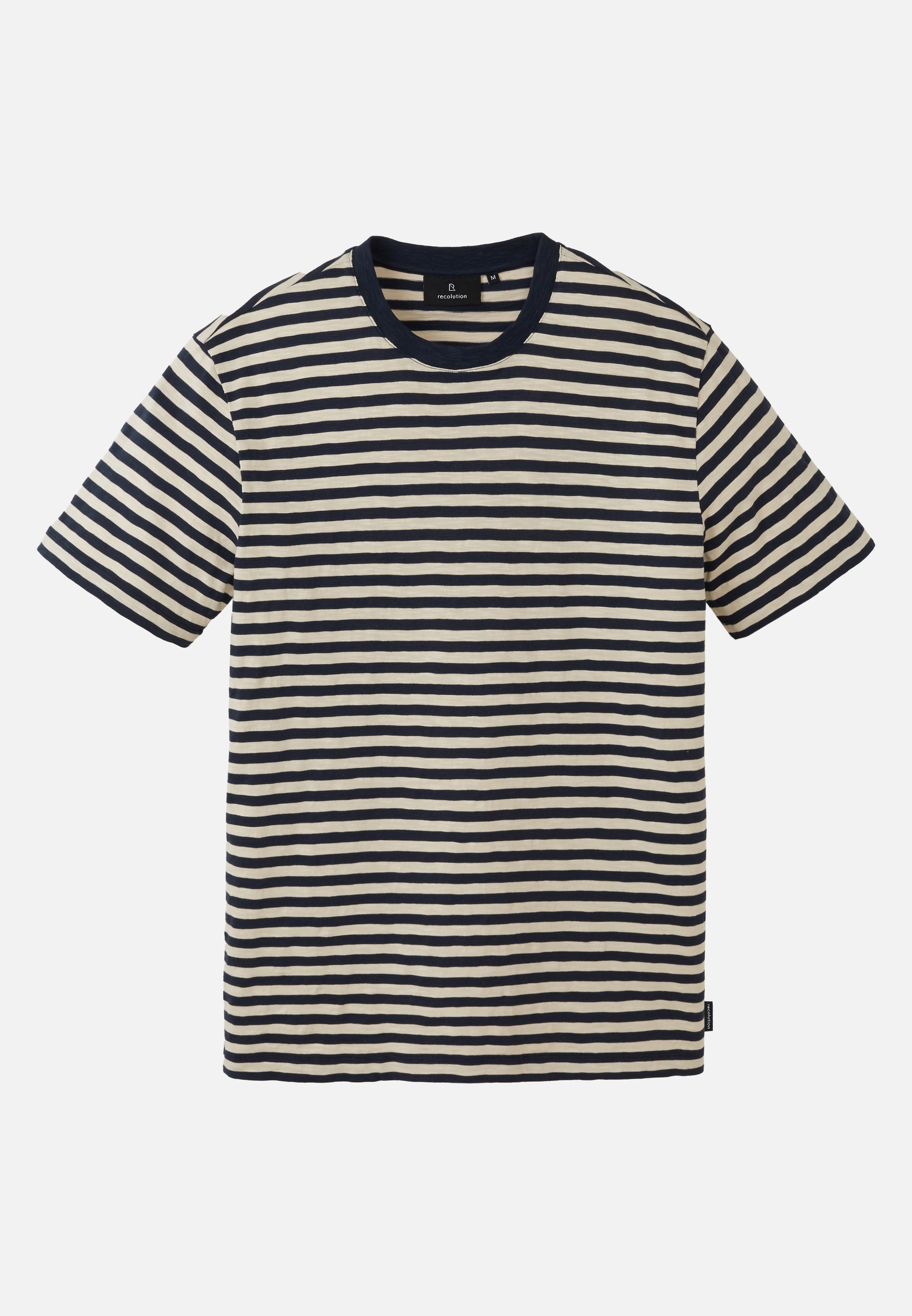 T-Shirt DELONIX STRIPES dark navy | recolution