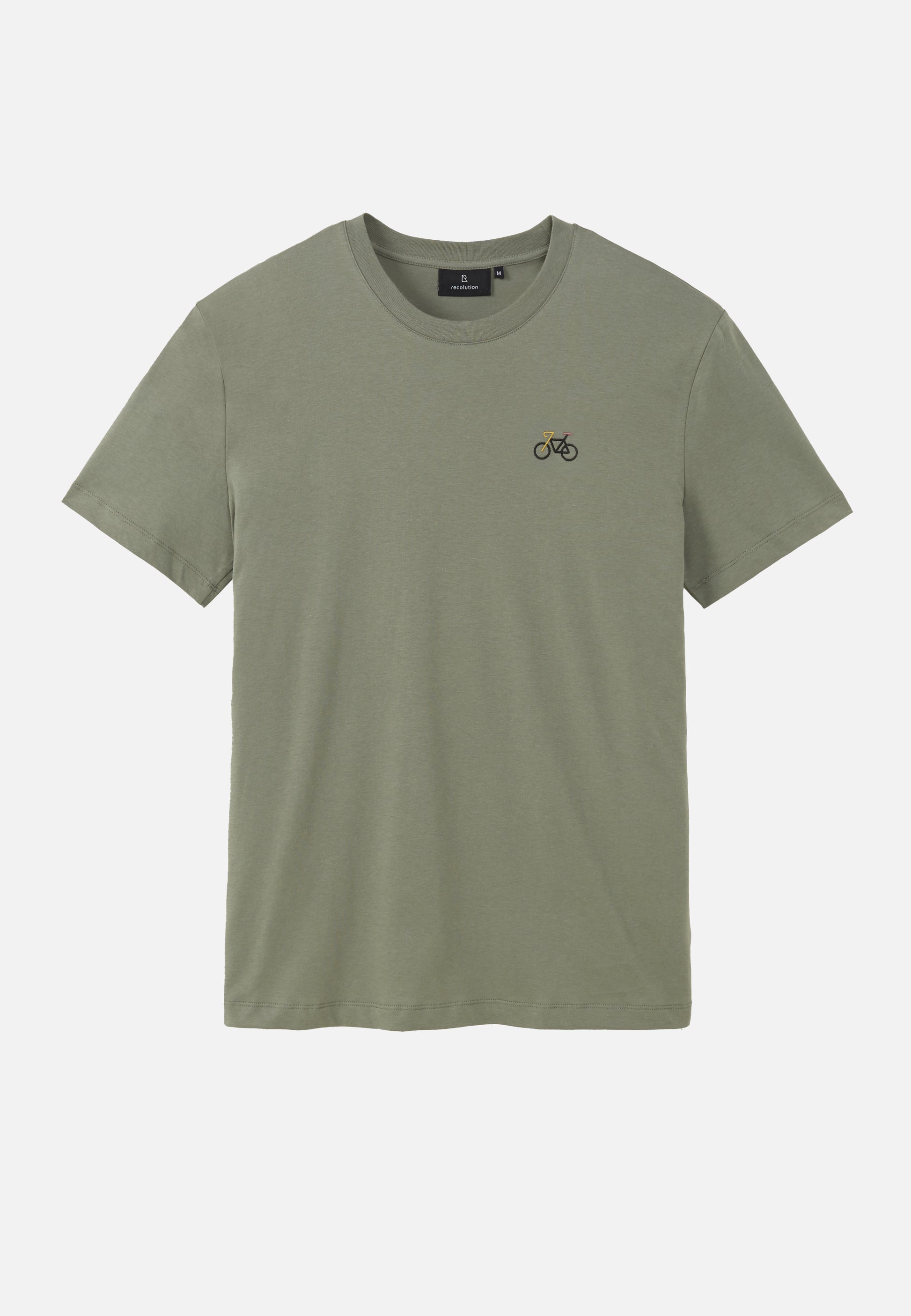 T-Shirt AGAVE BIKE pine green | recolution