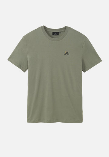 T-Shirt AGAVE BIKE pine green | recolution