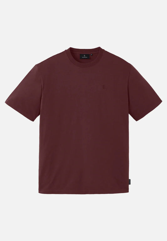 T-Shirt APOSERIS LOGO dark plum | recolution
