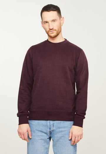 Sweatshirt TAMARILLO dark plum | recolution