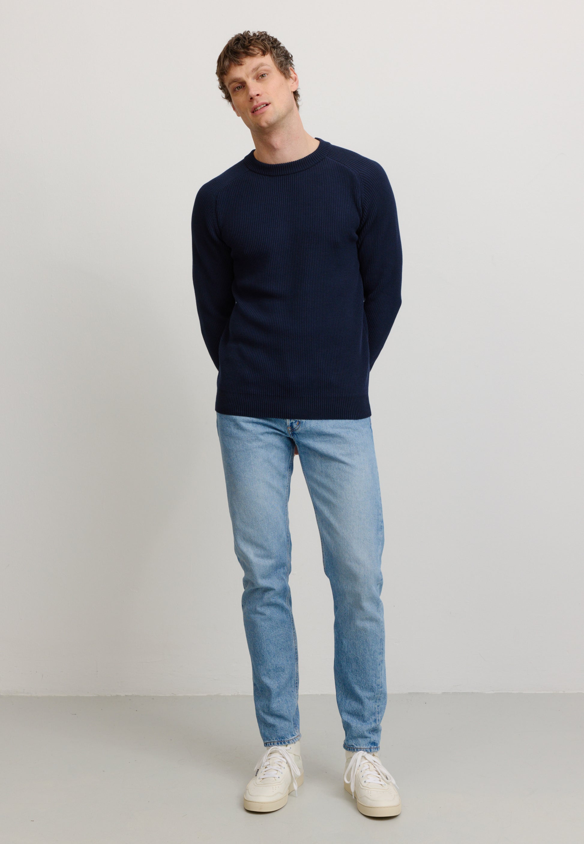 Pullover SALVIA dark navy | recolution