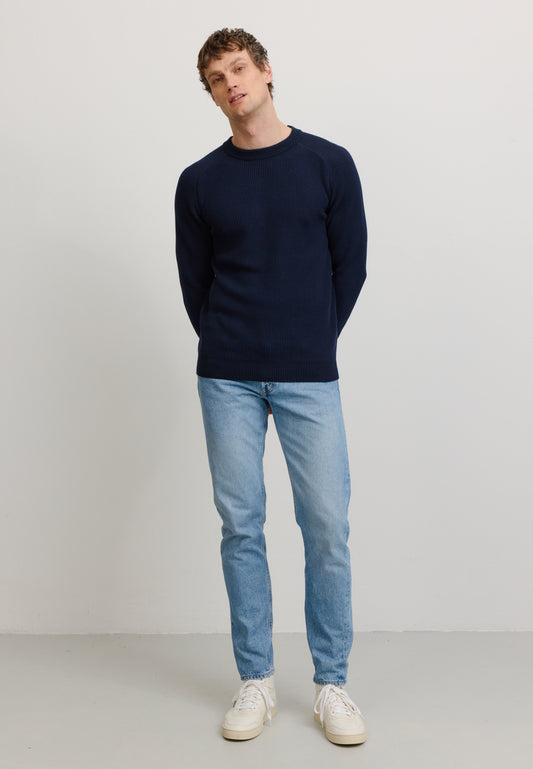 Pullover SALVIA dark navy | recolution