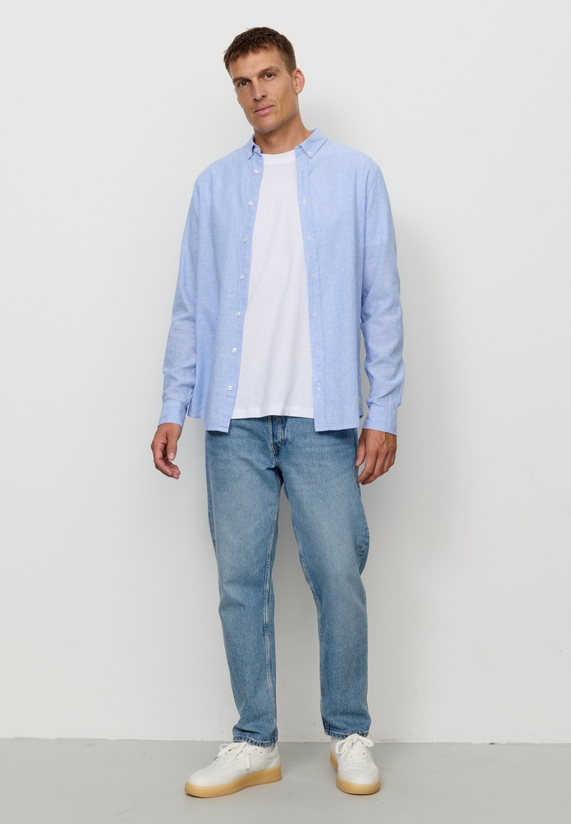 Hemd YEW STRIPES blue | recolution