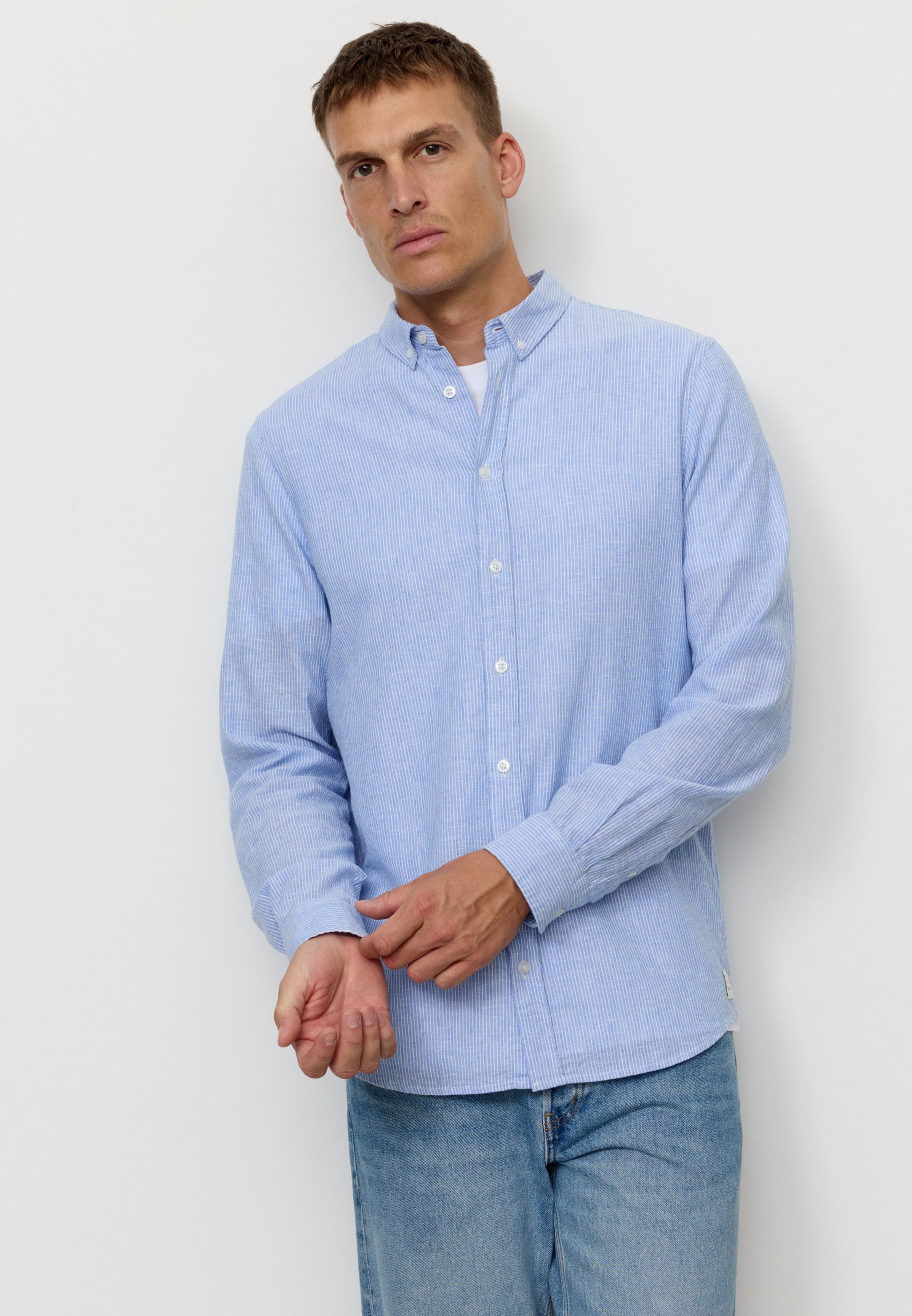 Hemd YEW STRIPES blue | recolution