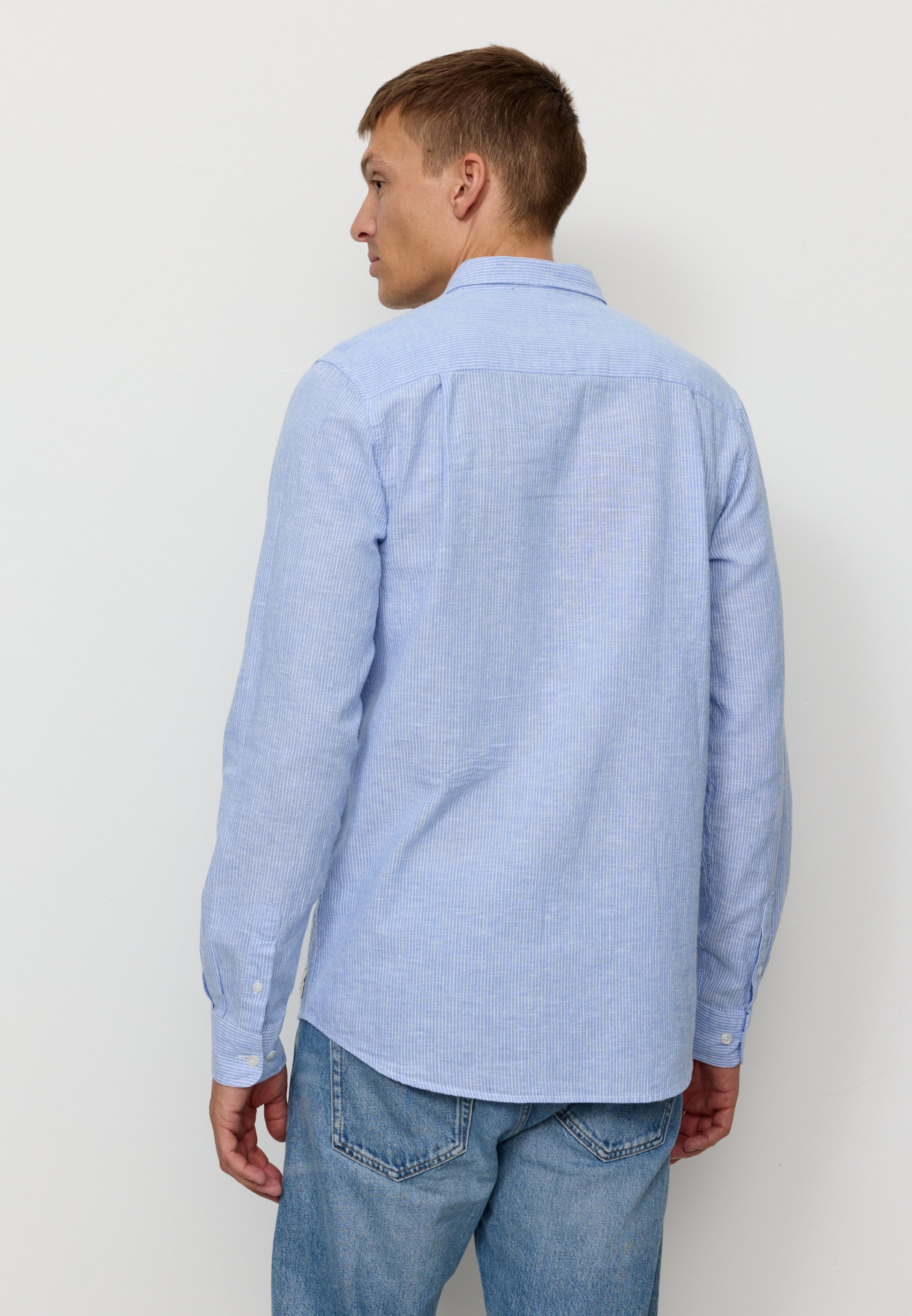 Hemd YEW STRIPES blue | recolution