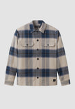 Overshirt MESQUITE CHECK navy | recolution