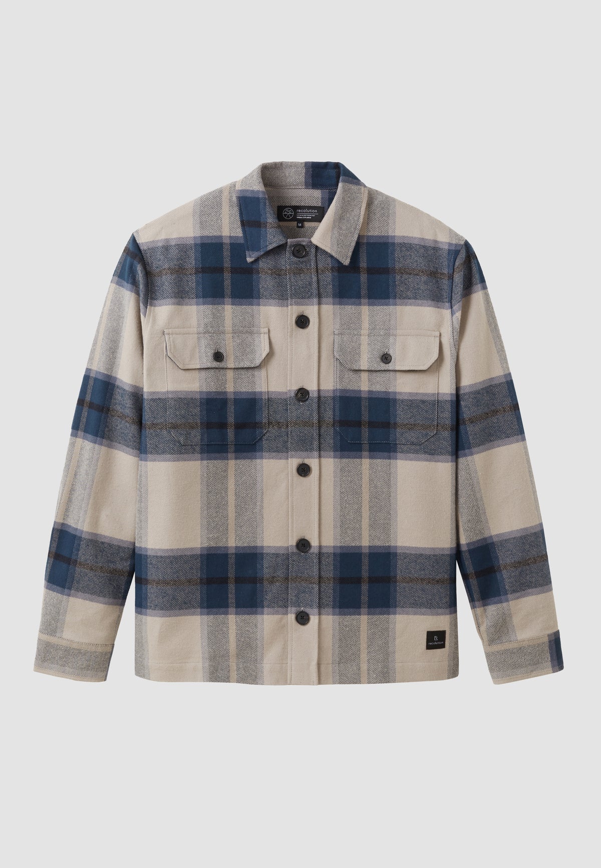 Overshirt MESQUITE CHECK navy | recolution