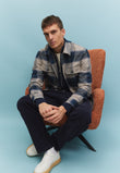 Overshirt MESQUITE CHECK navy | recolution