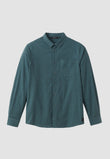 Hemd LENTIL deep green | recolution