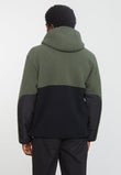 Fleecejacke SEDUM dark khaki | recolution