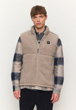 Weste TEASEL hazel brown | recolution