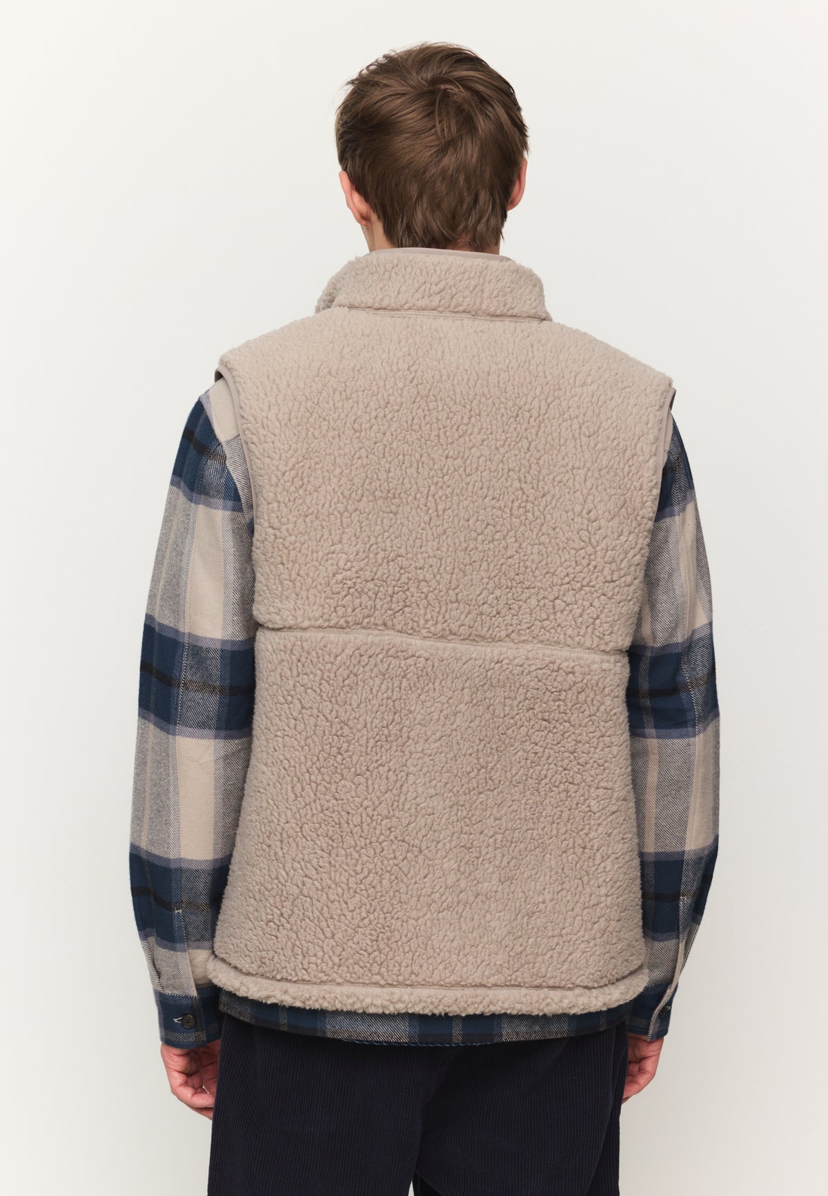 Weste TEASEL hazel brown | recolution