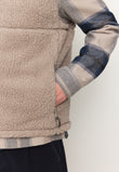 Weste TEASEL hazel brown | recolution