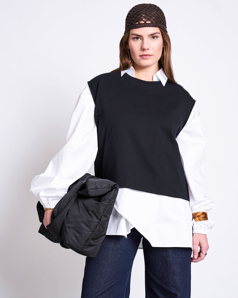 T-SHIRT OVAR black | JAN ´N JUNE