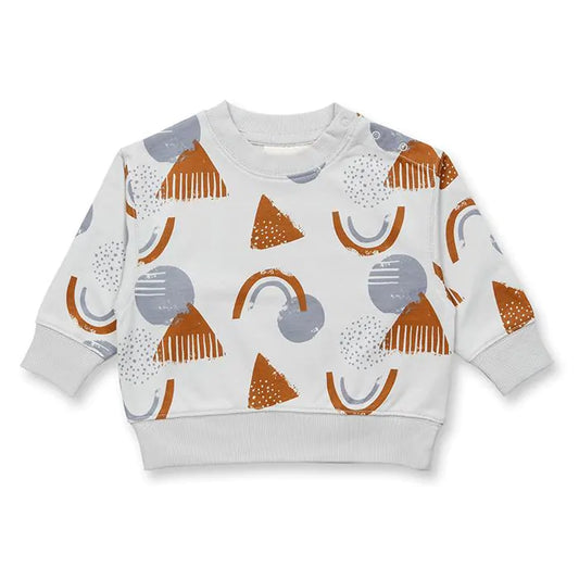 SIAM Baby Sweater AOP Abstract | Sense Organics