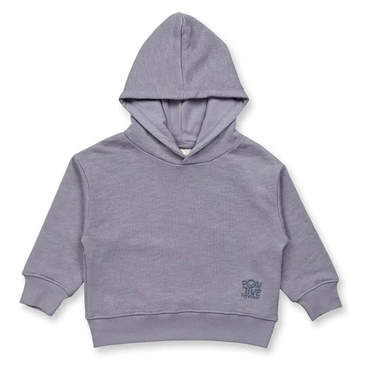 MANOU Hooded Sweater Grey | Sense Organics