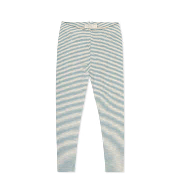 Leggings stripes fresh blue | Phil&Phae