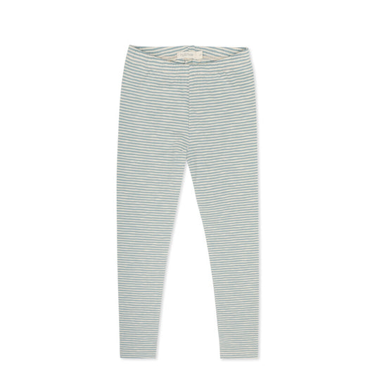Leggings stripes fresh blue | Phil&Phae