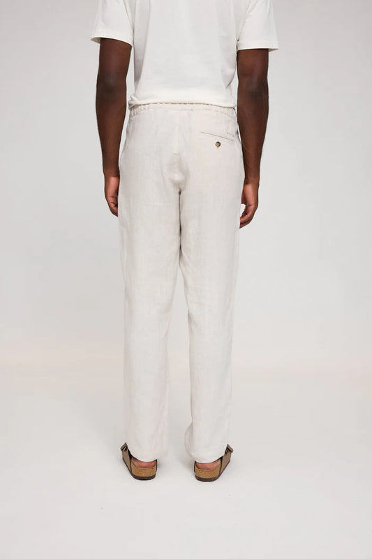 Regular Linen Pants moon | MAZINE