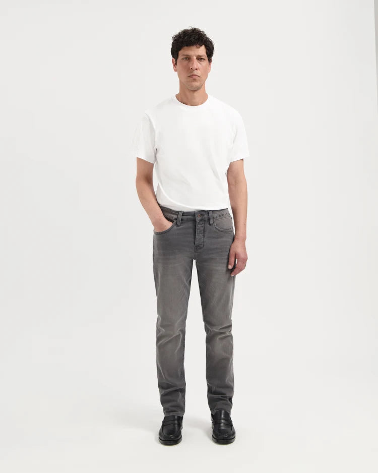 Jeans Jim Regular Slim Stone Grey | KUYICHI